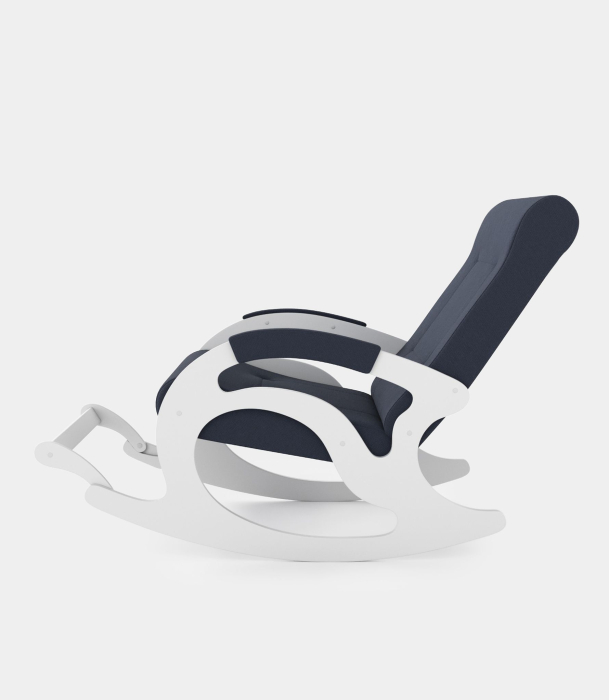 Кресла-качалки, Кресло-качалка Тироль - БЕЛЫЕ ткань