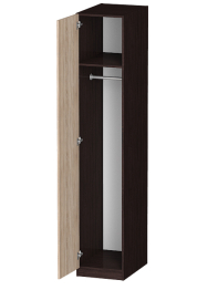 Распашной шкаф Лайф для одежды 40*60*215 Венге