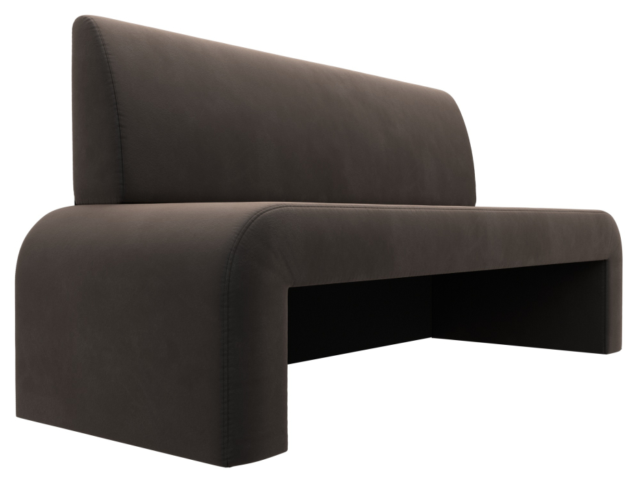 Диваны прямые кухонные, Диван кухонный прямой Кармен, велюр