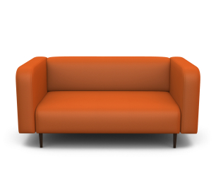 Диван офисный Акцент экокожа