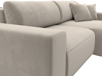 Диван угловой Лига-036 Классик правый угол, микровельвет