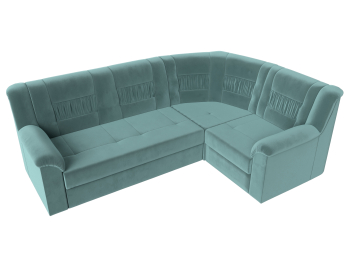 Угловой диван Карелия правый, велюр