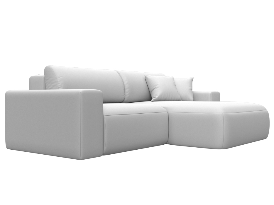 Диваны угловые в гостиную, Диван угловой Лига-036 НПБ Классик правый угол, экокожа GRIFON