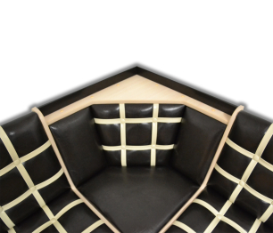 Кухонный уголок Комфорт- Лучиана 17 комби светлый