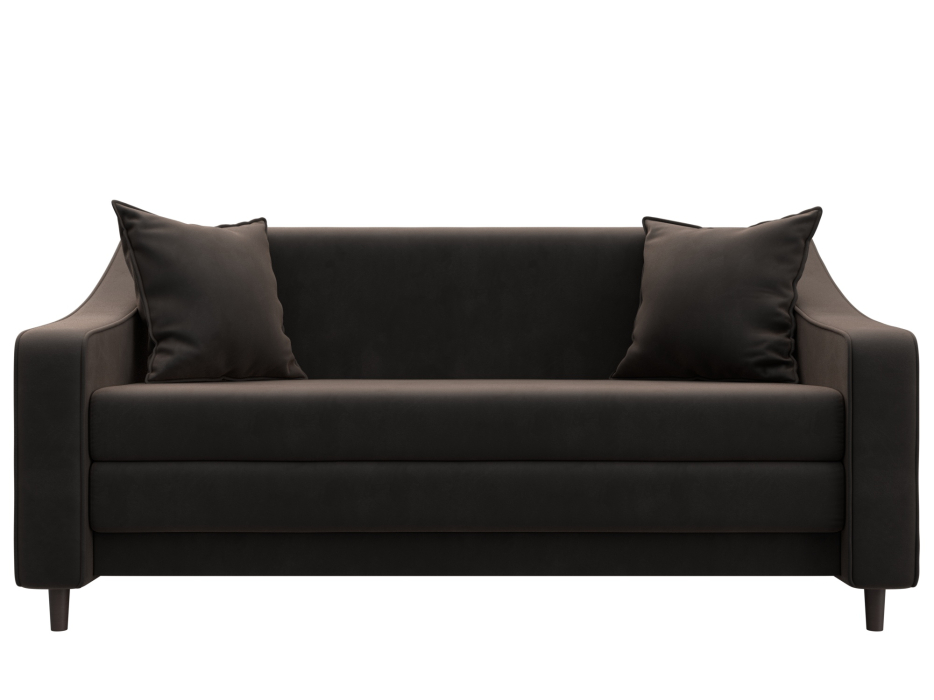 Диваны кровати прямые, Диван прямой Лига-071, велюр SEVEN