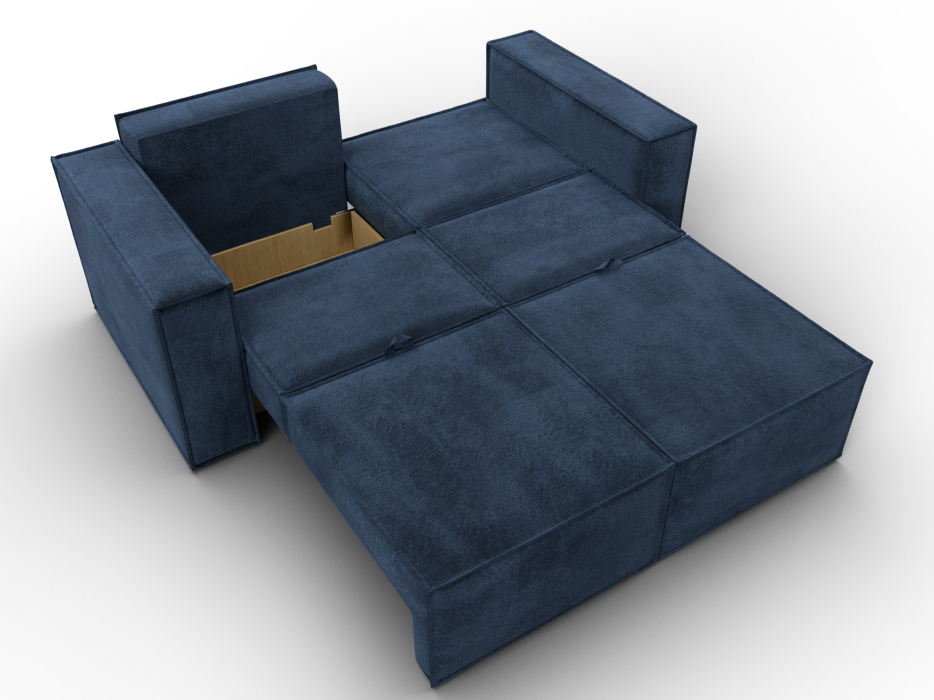 Диваны кровати со спальным местом, Диван прямой Куба мини, велюр TOWER