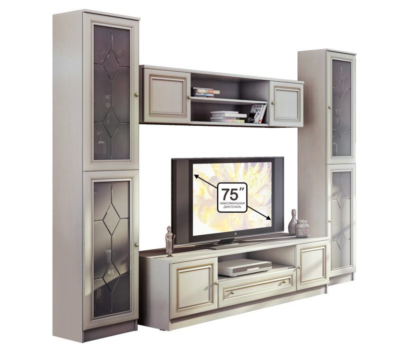 Стенки для гостиной, Гостиная Венеция 2700