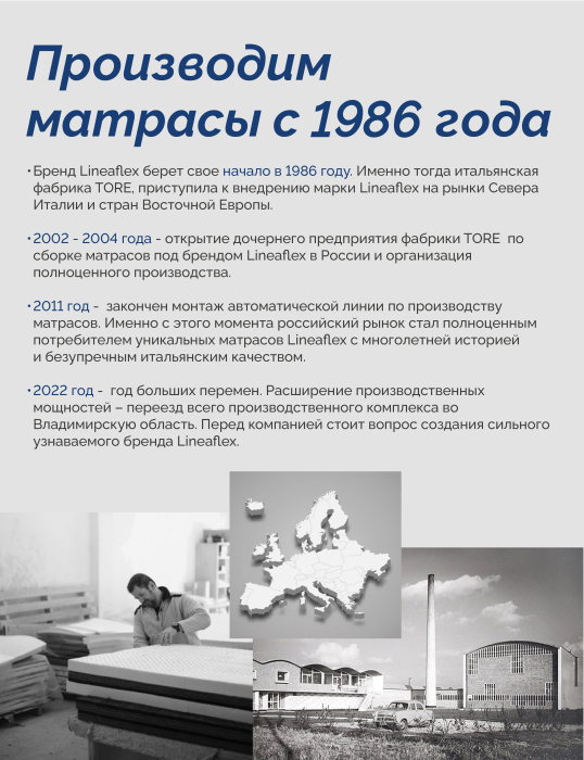 1400 x 2000, Матрас Lineaflex Fellena Lux 140x200