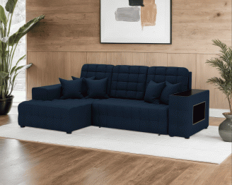 Диван Мадрид Левый угол (Велюр)