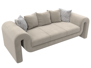 Диван прямой Волна, микровельвет