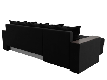 Диван угловой Дубай Лайт, микровельвет, левый угол