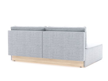 Диван-кровать угловой еврокнижка Блюм Некст, рогожка Люкс