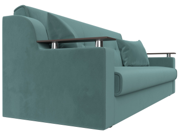 Прямой диван книжка Сенатор, велюр