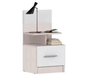 Уют СБ-2748/1 Тумба Авиньон,Белый/Белый