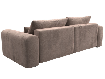 Диван угловой Лига-056 НПБ угол универсальный, велюр TOWER