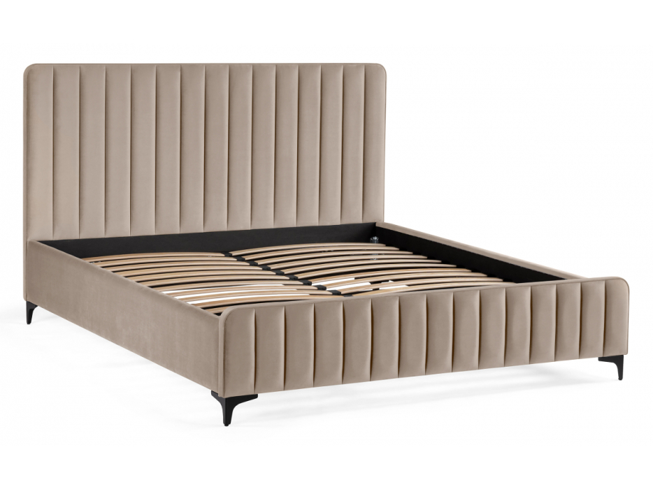 Мягкая кровать, Двуспальная кровать Амелия 160х200 без ПМ