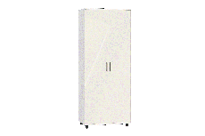 Шкафы двухстворчатые, Модульная система Грейс Шкаф ШК-5008  Снежный Ясень