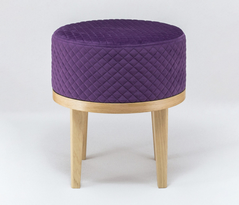 Банкетки, Пуф King, съемный чехол, велюр (стёганый)
