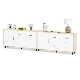 Два больших комода РВК 125-1704 ящики и дверка