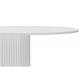 Стол Барон О 200 х 90 (белые ноги)