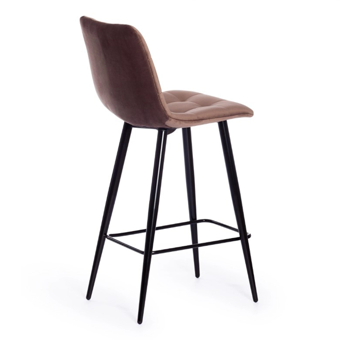 Стулья, Стул полубарный Chilly, коричневый бархат