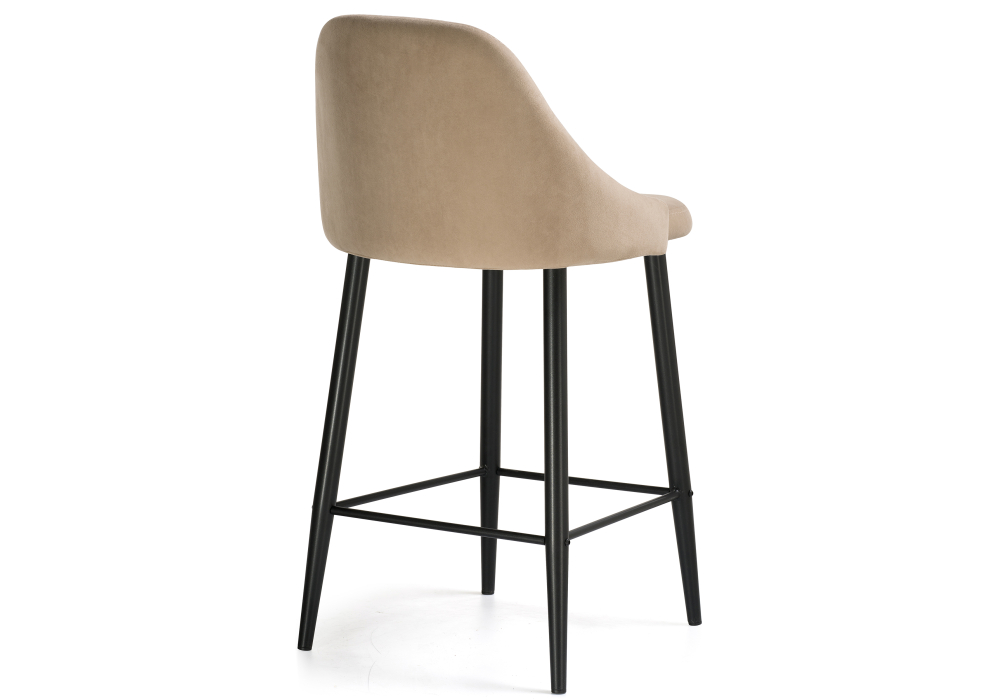 Стулья, Барный стул Джама  (Черный матовый)