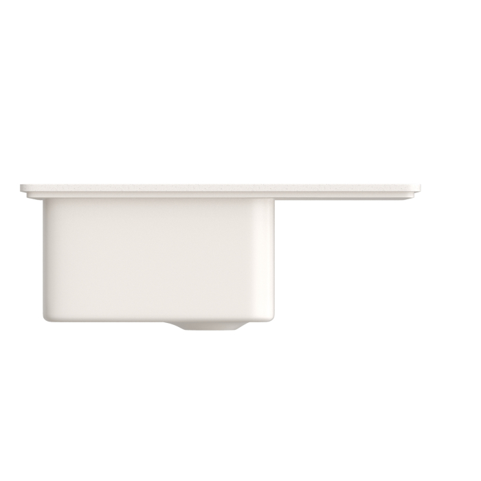 Кухонные мойки, Мойка ML-GMS03 СТАНДАРТ с крылом, 605*490*190мм