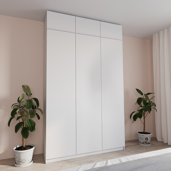 Шкафы распашные, Шкаф Мика с антресолью 1500