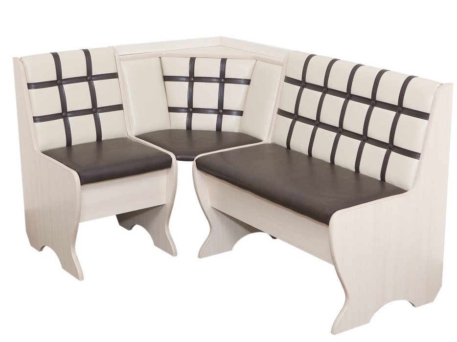 Кухонные уголки, Кухонный уголок Стиль 19Л Ясень шимо светлый