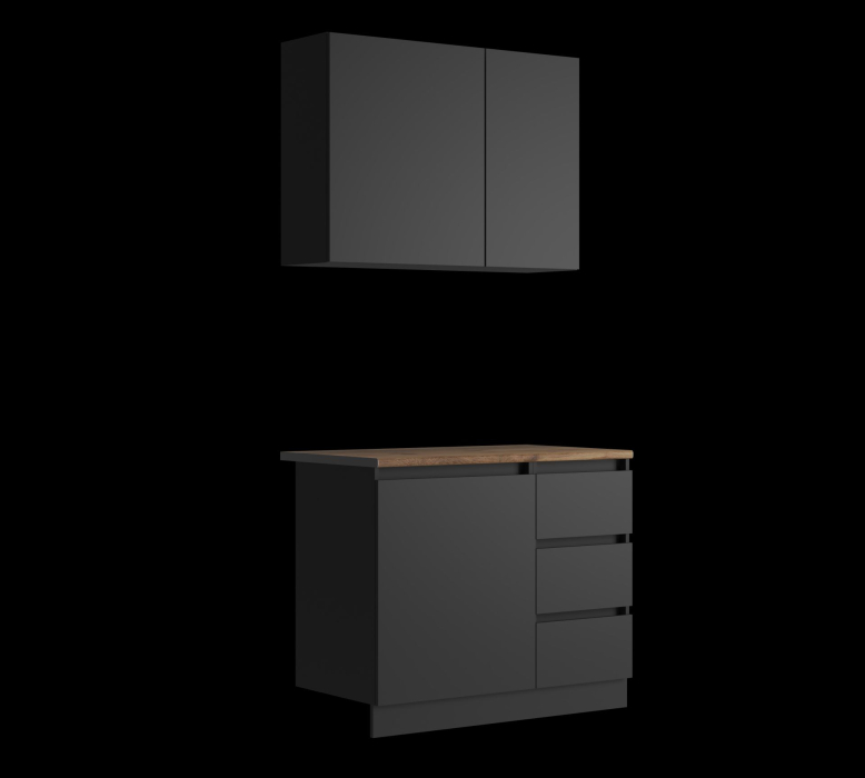 Кухонные гарнитуры, Кухонный гарнитур "Мальм" 1.0