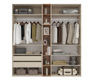 Шкаф 4-х дверный  + 1  стеллаж Лаура Компл 2, 2254