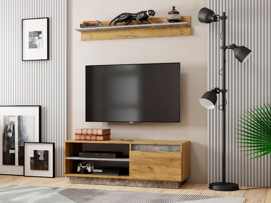 ТВ-тумбы, Тумба под ТВ Эмми ТБ-08, крафт