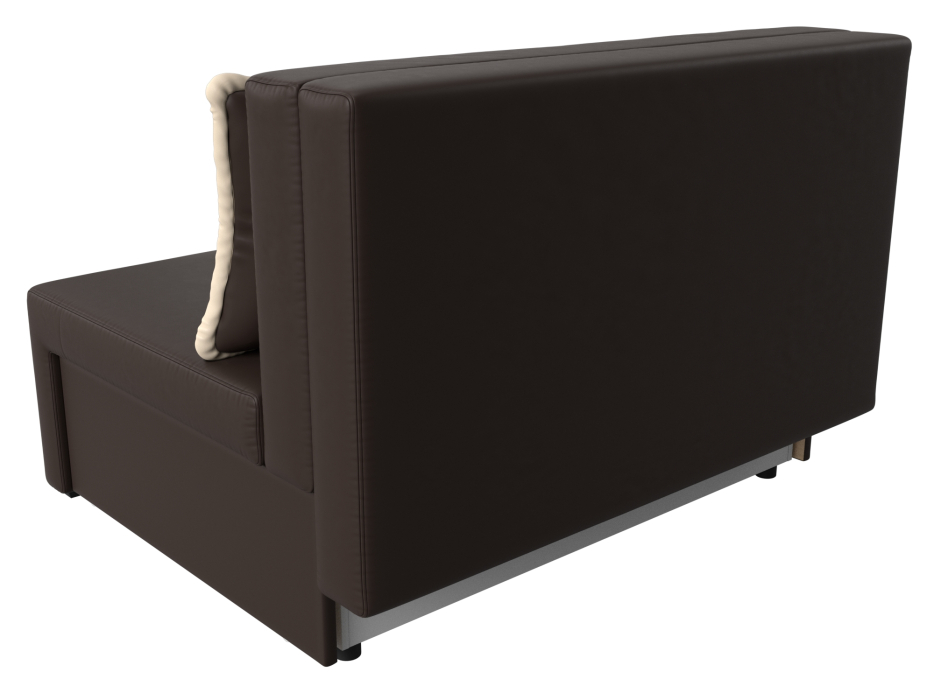 Диваны с ящиком для белья, Диван прямой Лагуна, экокожа