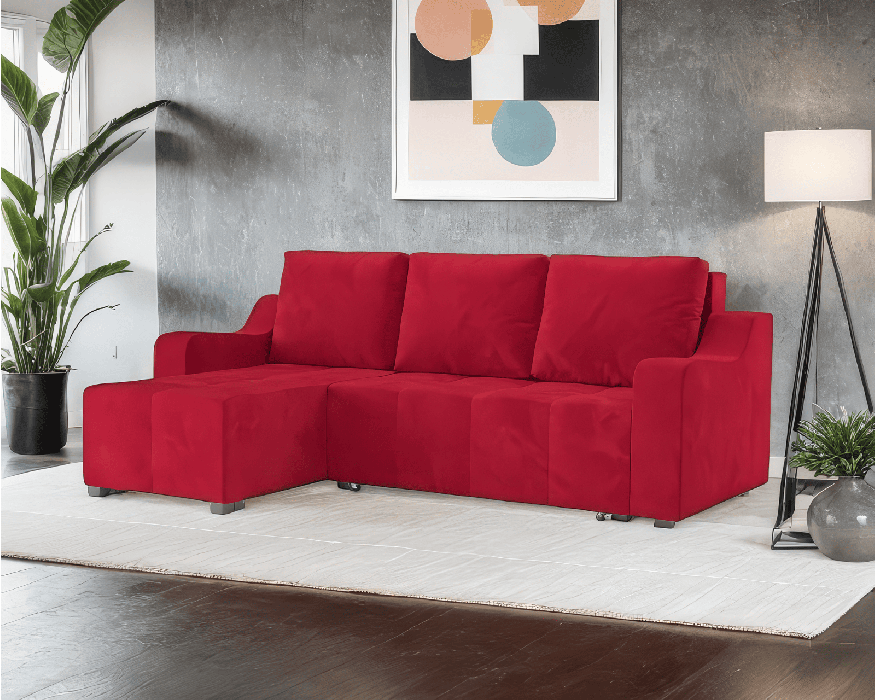 Диваны угловые в гостиную, Диван угловой Берн (Кордрой)