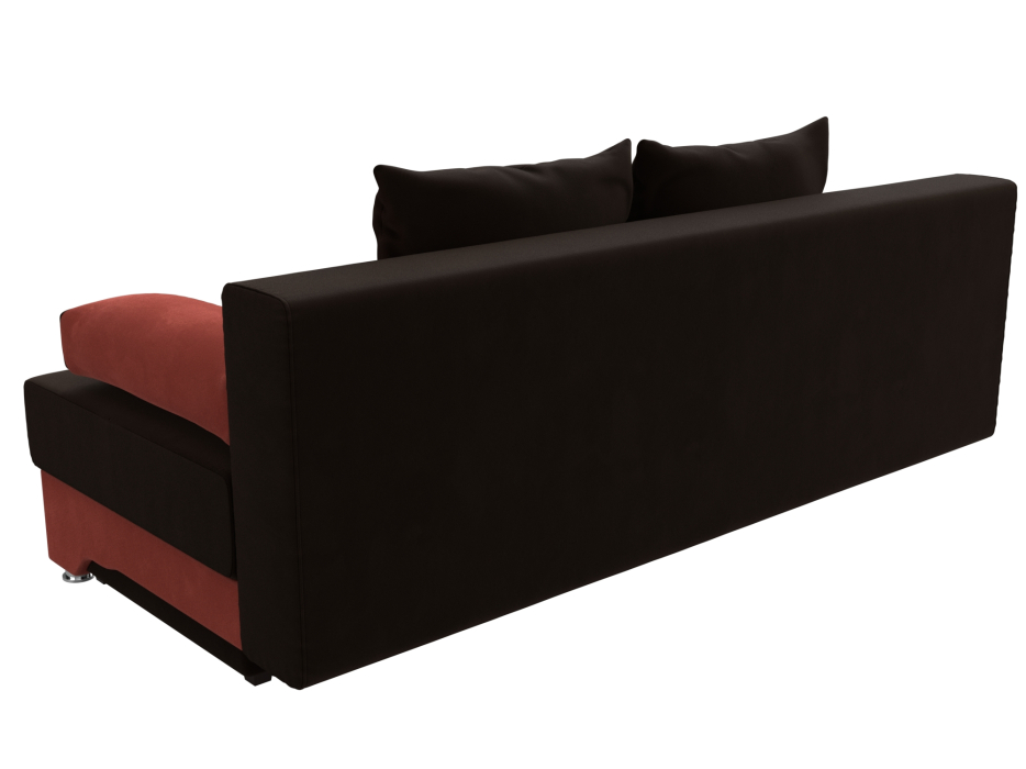 Диваны еврокнижки, Диван прямой Ник-2, микровельвет