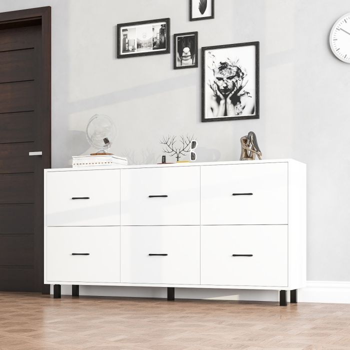 Комоды, Большой комод с шестью ящиками РВК 127-1704