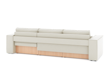 Диван-кровать угловой Фостер Лофт, еврокнижка велюр