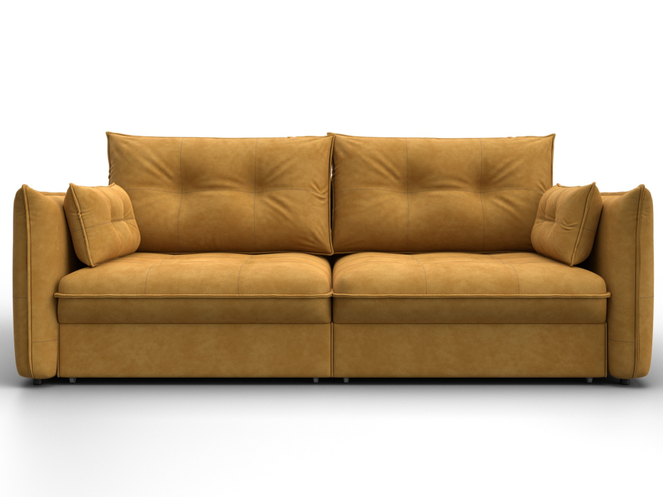 Диваны еврокнижки, Диван прямой Лига-100 НПБ, велюр BRUT