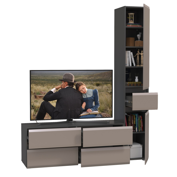 Стенки для гостиной, Гостиная Сидней комплектация № 15