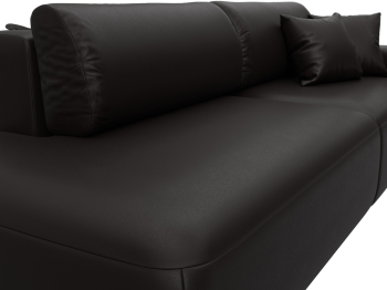 Диван прямой Лига-036 НПБ Модерн подлокотник справа, экокожа GRIFON