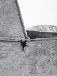 Диван бескаркасный Клайд, плюш