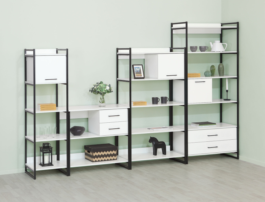 Открытые, Стеллаж металлический №4  860х440х1600