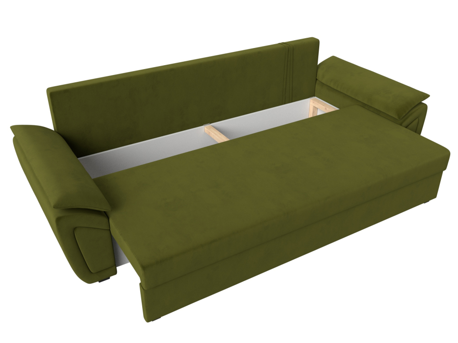 Диваны еврокнижки, Прямой диван Нэстор Лайт, микровельвет