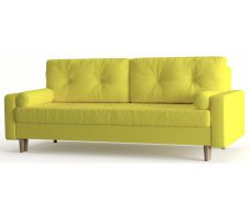 Диваны с ящиком для белья, Диван-кровать Belfast, независимый пружинный блок, рогожка