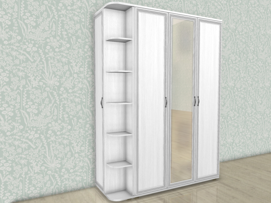 Шкафы одностворчатые, Модульная система Карина Шкаф ШК-1025