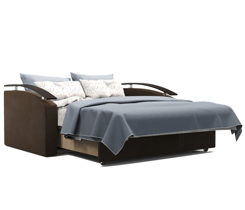 Диваны с ящиком для белья, Диван аккордеон Верона 160