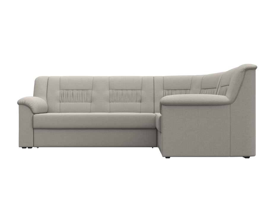 Диваны угловые в гостиную, Диван угловой Карелия правый угол, рогожка Амур