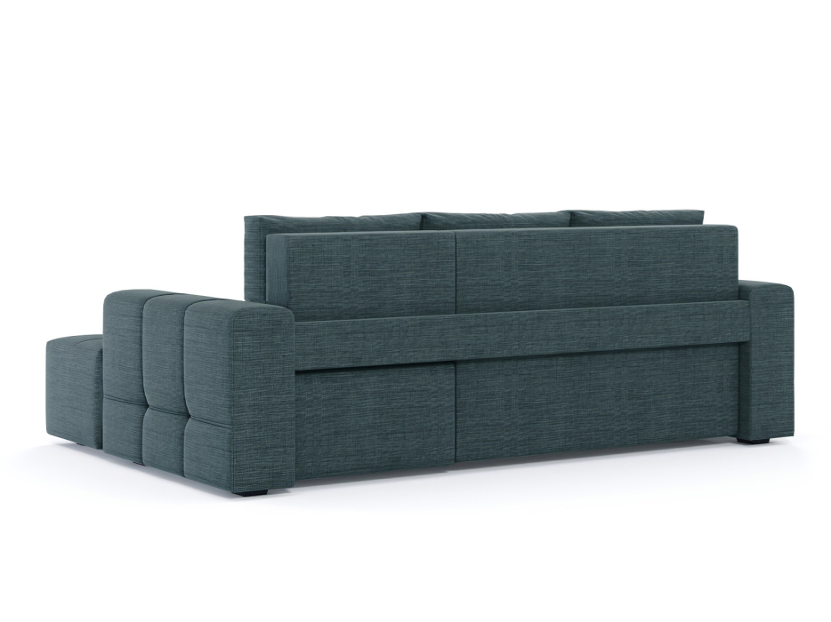 Диваны угловые в гостиную, Диван-кровать угловой Прадо, еврокнижка, рогожка Люкс