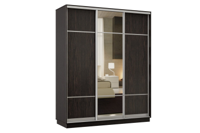 Шкаф-купе Премьер Лайт 24 (08;11;08) трехдверный