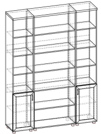 Кабинет-библиотека ПРЕМЬЕР-5